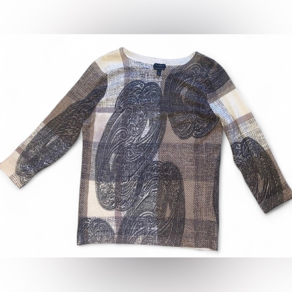 Talbots wool top - Picture 1 of 9